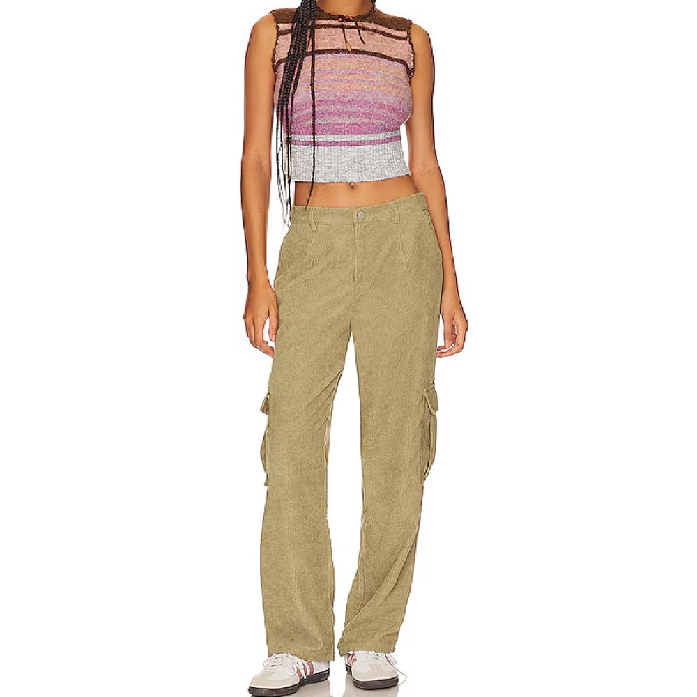 NWT superdown Willow Cargo Pant | Army Green | Size XS